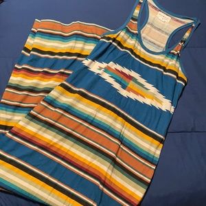 Denim&supply Ralph Lauren. Like new. Small cotton, striped maxi dress